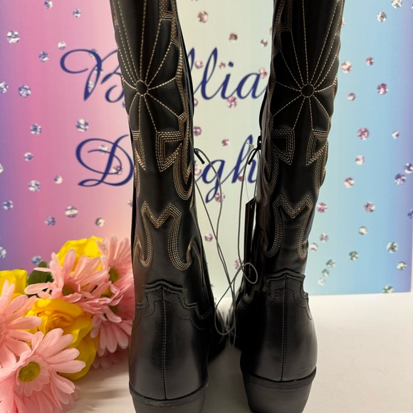 š¤ NO OFFERS LAST PAIR! EMBROIDERED WESTERN BOOTS - Picture 12 of 16
